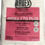 Sack Ardex Flexmörtel X 7 G Plus, flexibler Fliesenkleber für Wand und Boden, 25kg.