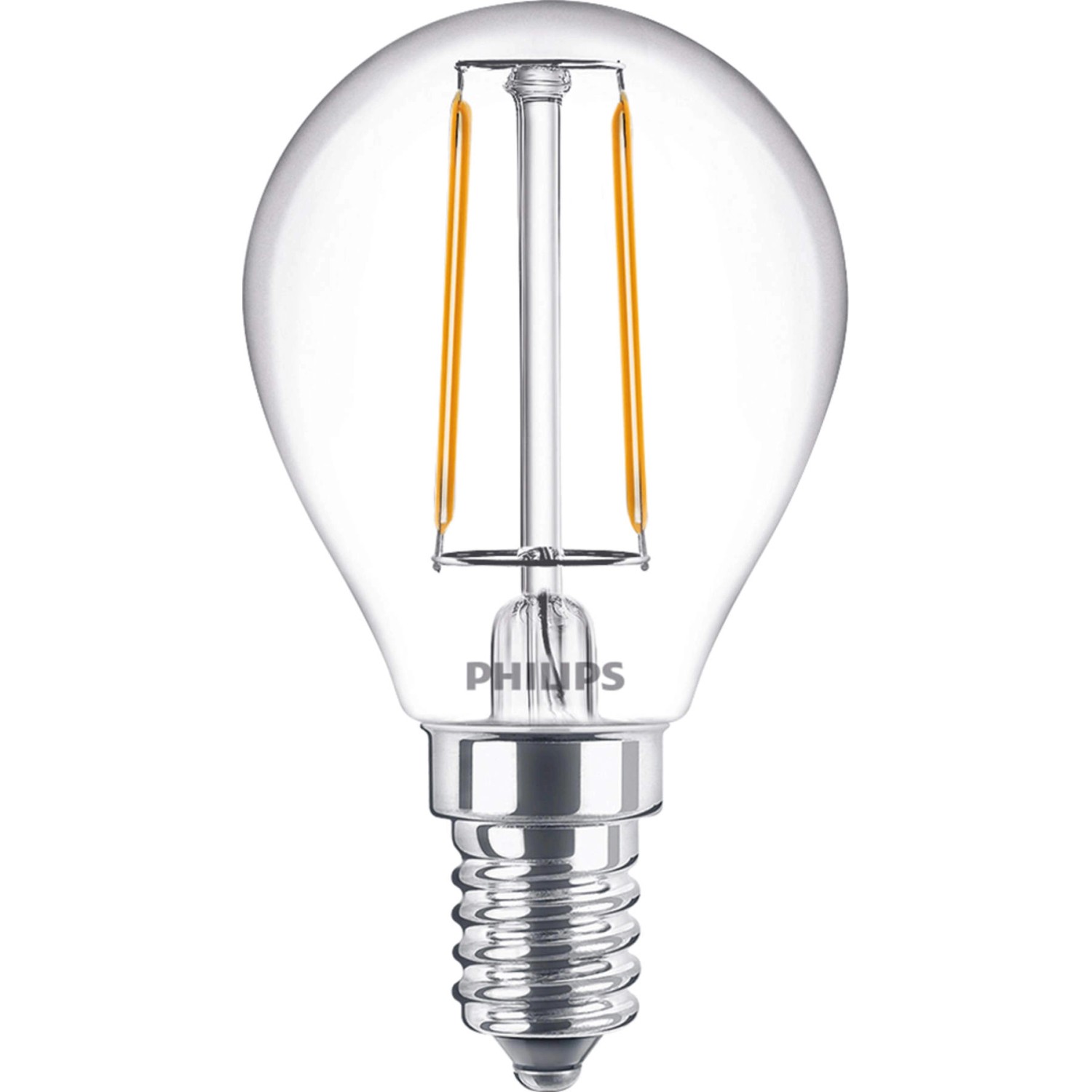 Philips LED-Leuchtmittel E14 Tropfenform 2 W Warmweiß 250 lm 8 x 4,5 cm (H x Ø)
