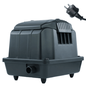 Kerry Electronics Teichbelüfter Pumpe, 1800 L/H, schwarz. Sauerstoffversorgung für Teiche und Aquarien.