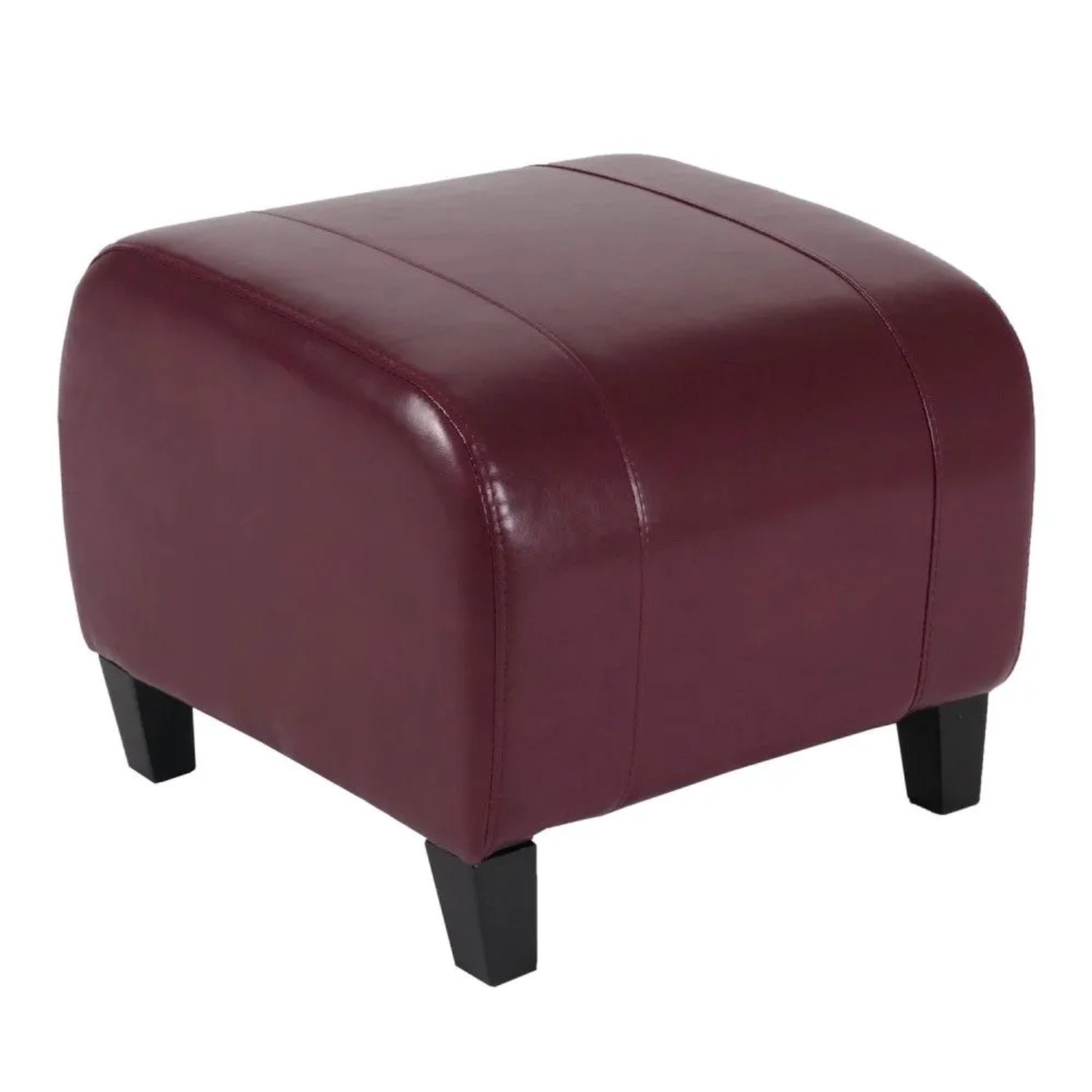MCW Sitzhocker Aversa Rot