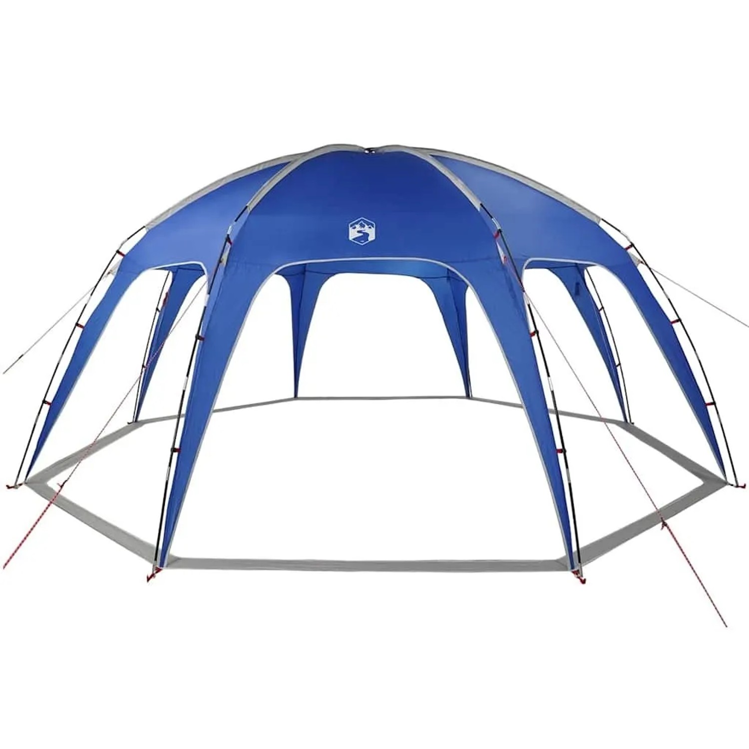 vidaXL Partyzelt Azurblau Wasserdicht 4100643_5