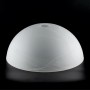 Halbrunder Orion Lampenschirm aus Alabaster Glas, Ø 36cm, für Lampen und Leuchten.
