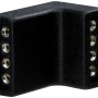 Paulmann YourLED Eckverbinder 4er-Pack, schwarz-weiß, für LED-Streifen.