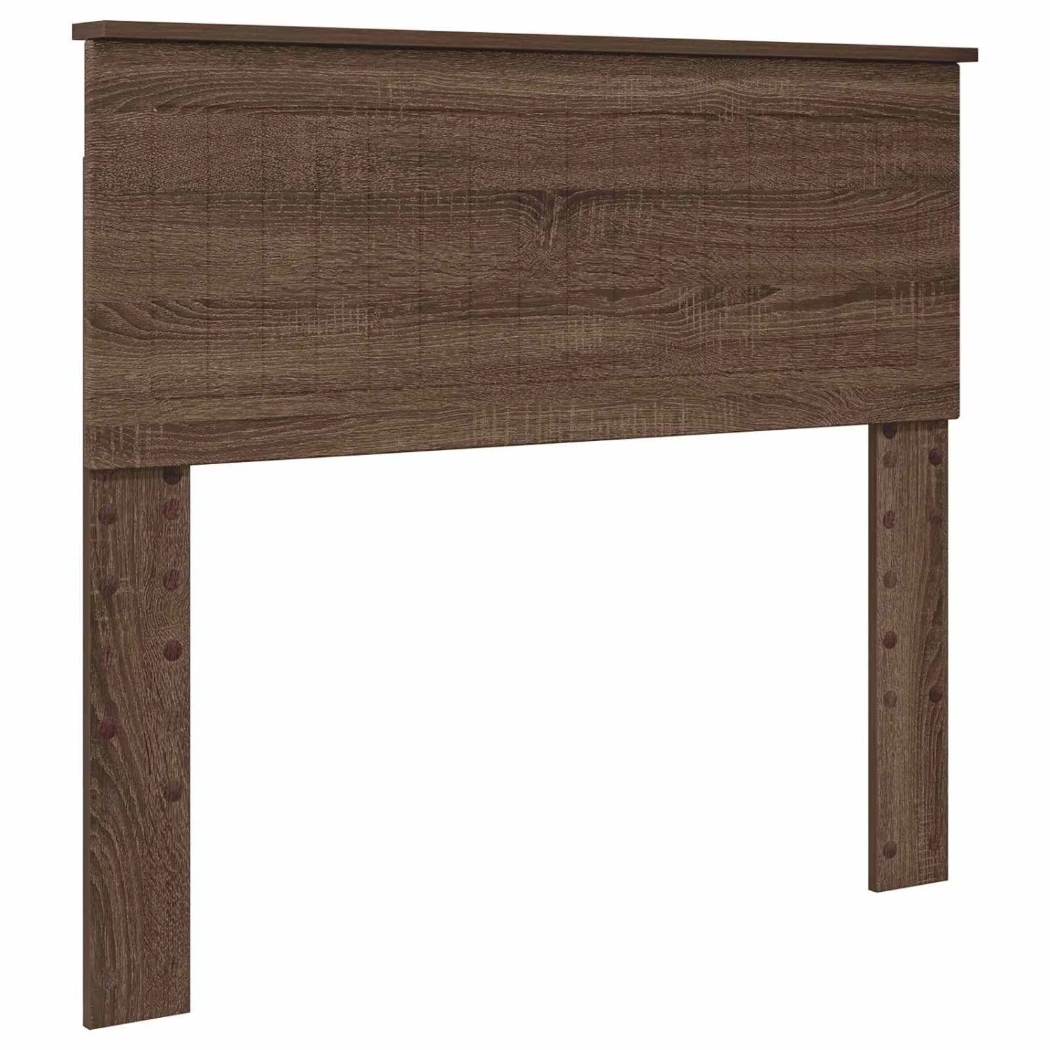 vidaXL Kopfteil mit Kopfteil Braun Eichen-Optik 100 cm Holzwerkstoff 888459