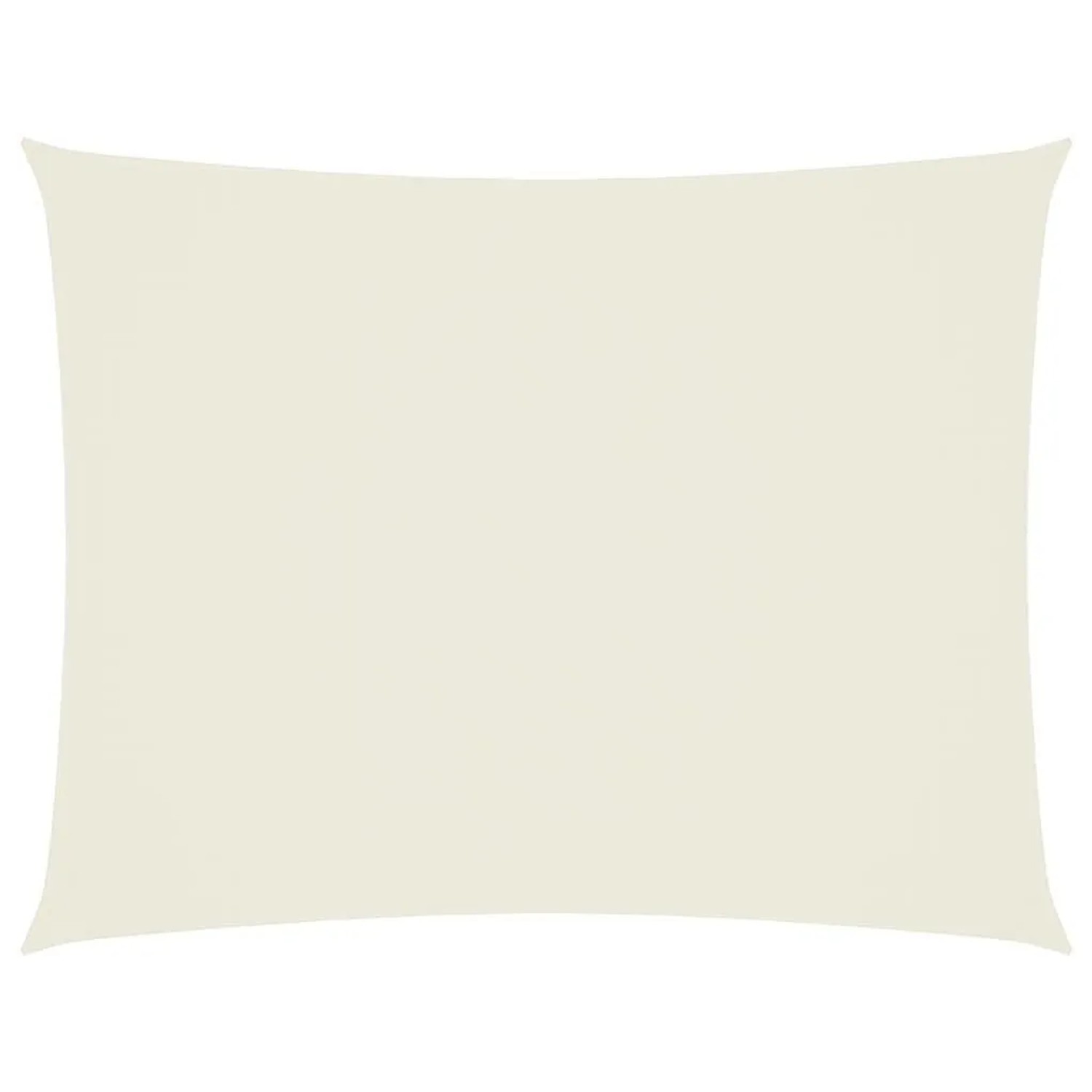 vidaXL Sonnensegel Oxford-Gewebe Rechteckig 3x4,5 m Creme 135211