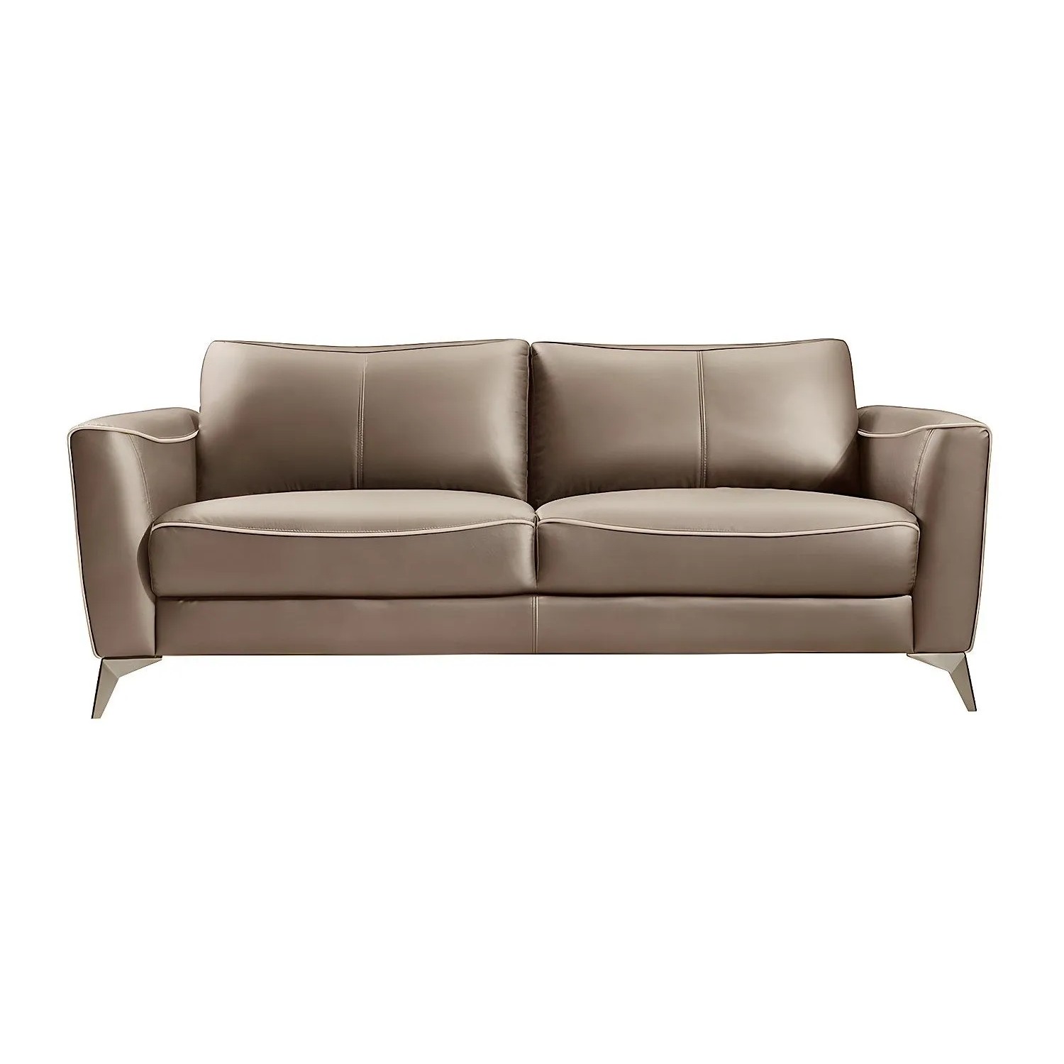 Vente-unique Sofa Ohne Schlafmöglichkeit Batuco Braun 200 cm