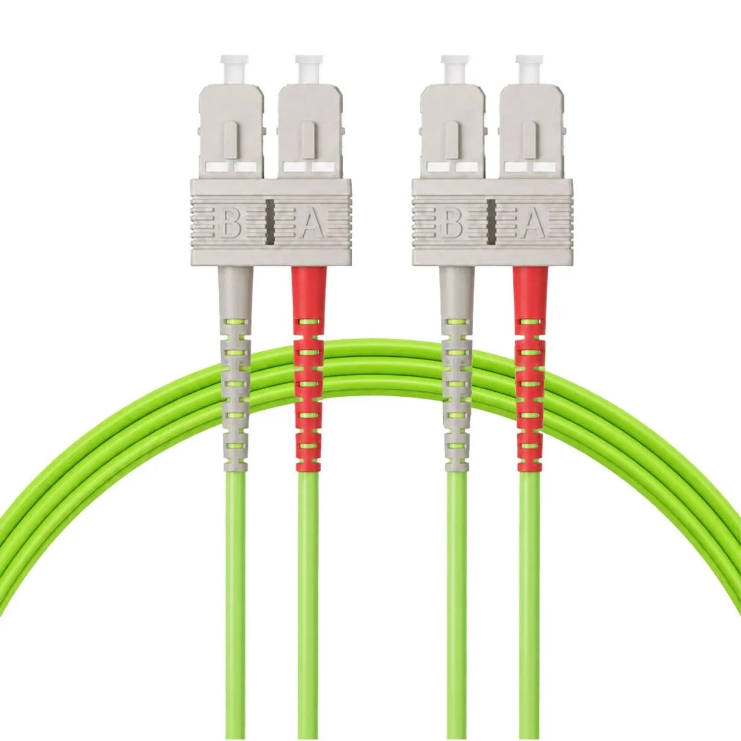 hb-digital Lichtwellenleiter Patchkabel OM5 SC-SC Duplex Multimode 1m