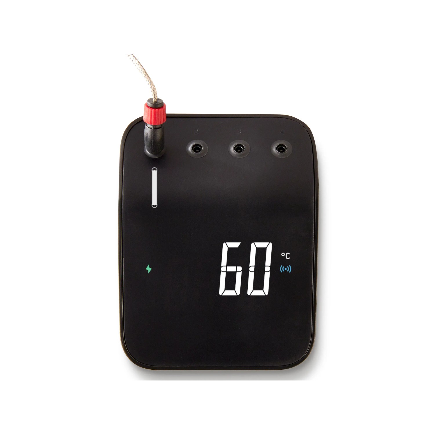 Weber Connect Smart Grilling Hub Grillthermometer mit Temperaturanzeige.