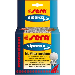 Sera Siporax Mini Professional Aquarium Filtermedium, 500ml, für Aquarienfilter