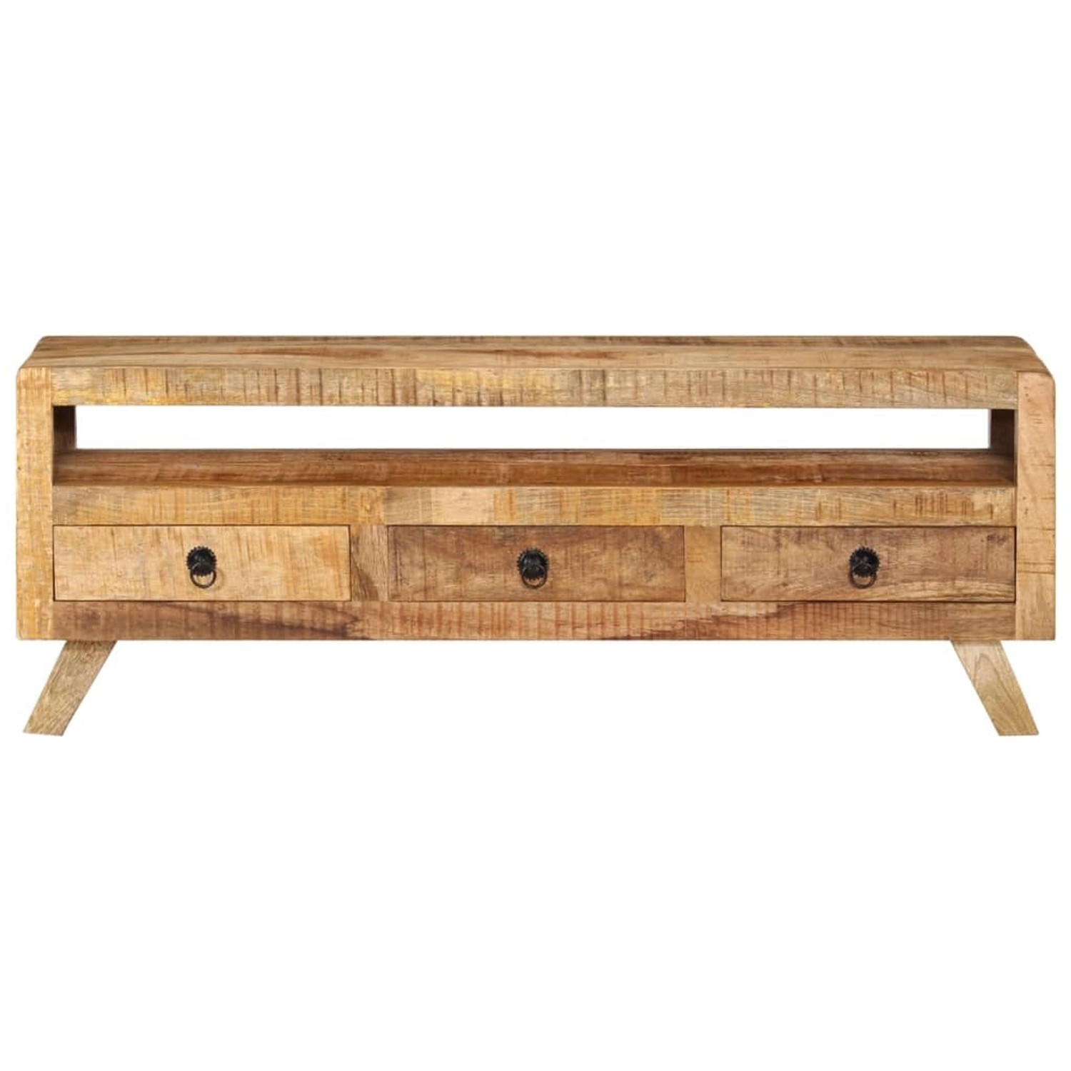 Tv-schrank 110x30x40 Cm Massivholz Mango günstig online kaufen
