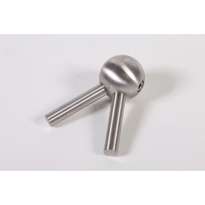 Flexibles Edelstahl Gelenk V2A 35/10 für Handläufe, Winkel stufenlos verstellbar.