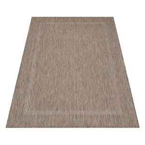 Braunfarbener Ayyildiz In- & Outdoor-Teppich Relax, 240x340 cm, Sisaloptik.