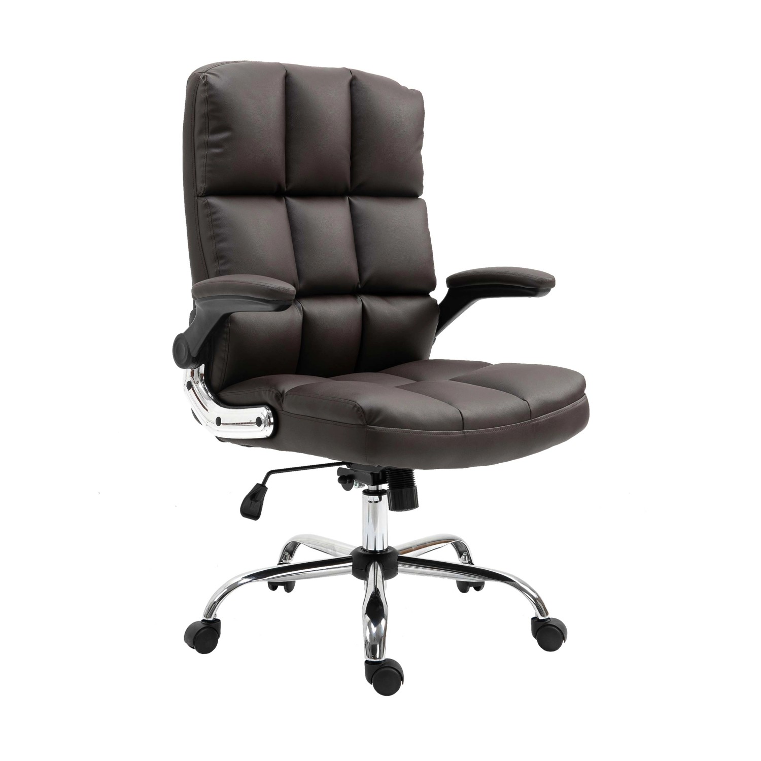 MCW Bürostuhl J21 Kunstleder Braun günstig online kaufen