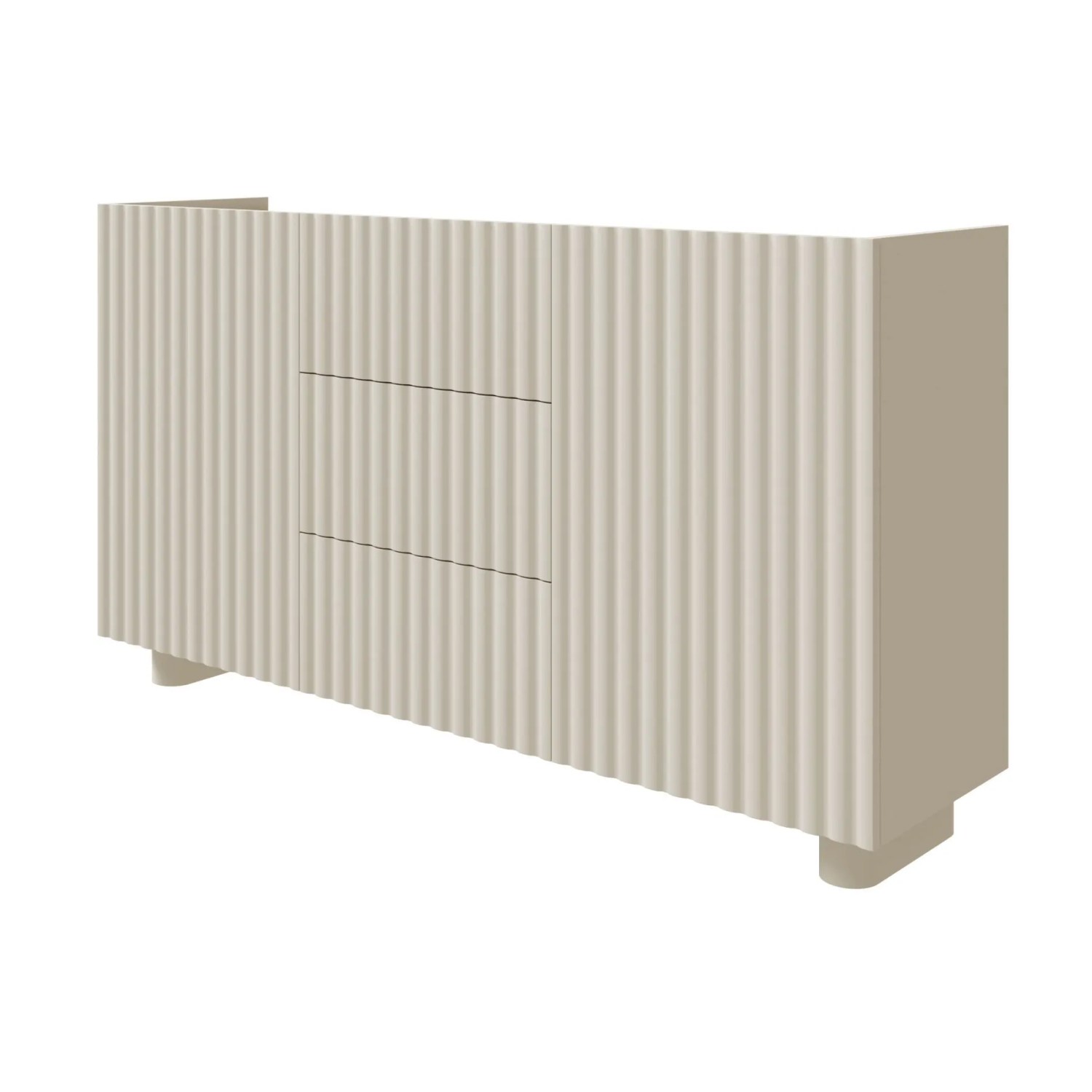 Selsey Sideboard Fiorra Zweitürig mit Drei Schubladen 144 cm Kaschmir