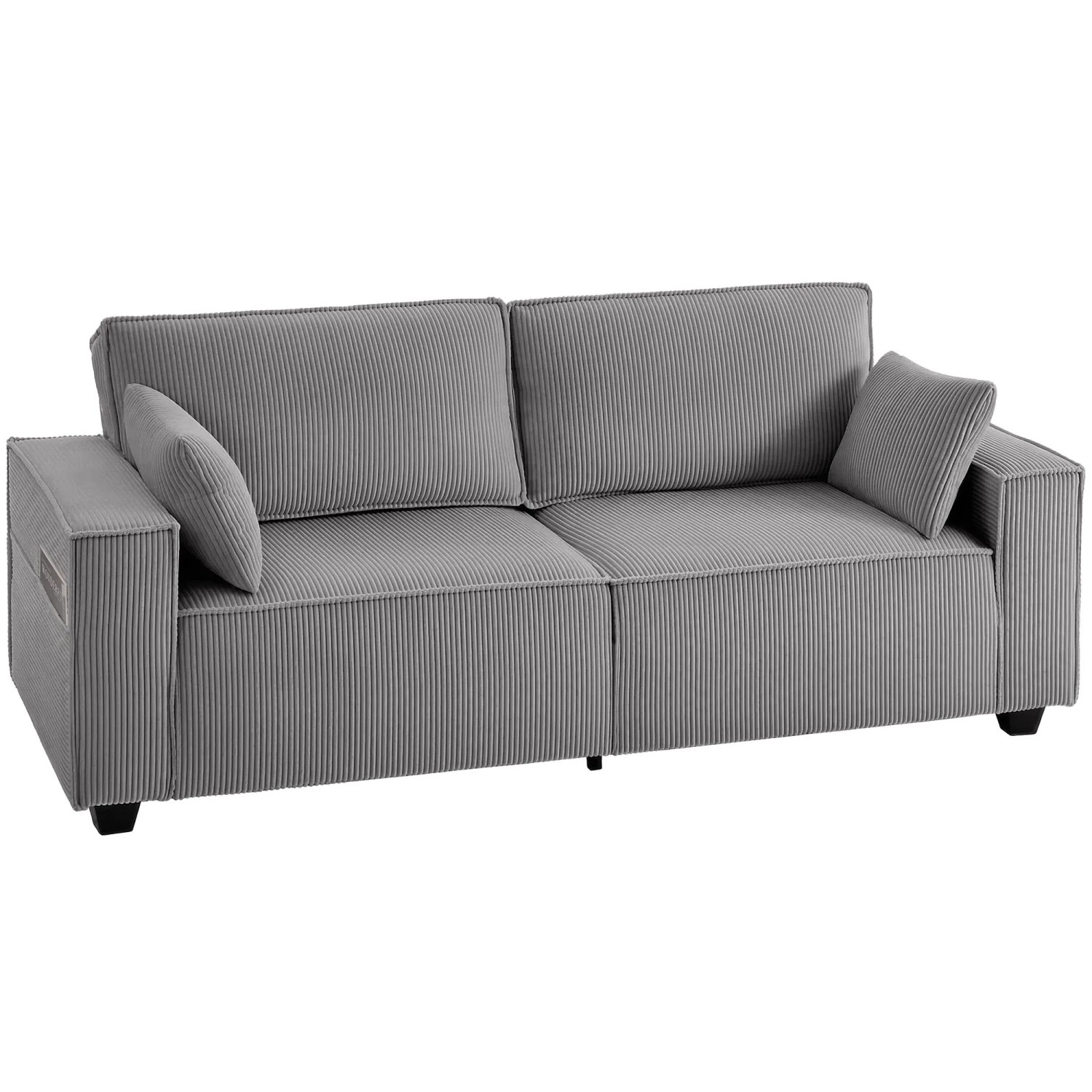 HOMCOM 3-Sitzer Sofa 218L x 79B x 91H cm