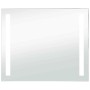 vidaXL Badezimmer-Wandspiegel mit LEDs 80x60 cm 144706