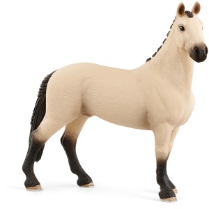 Schleich Horse Club Hannoveraner Wallach, Falbe, detailgetreue Spielfigur.