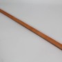 Runder Sapelli Handlauf, 40 mm x 1500 mm, rotbraunes Tropenholz für Innen & Außen.