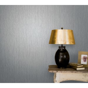 Marburg Vliestapete Vintage Deluxe Uni Grau, feine Struktur. Dekorative Tapete für Wohnräume.