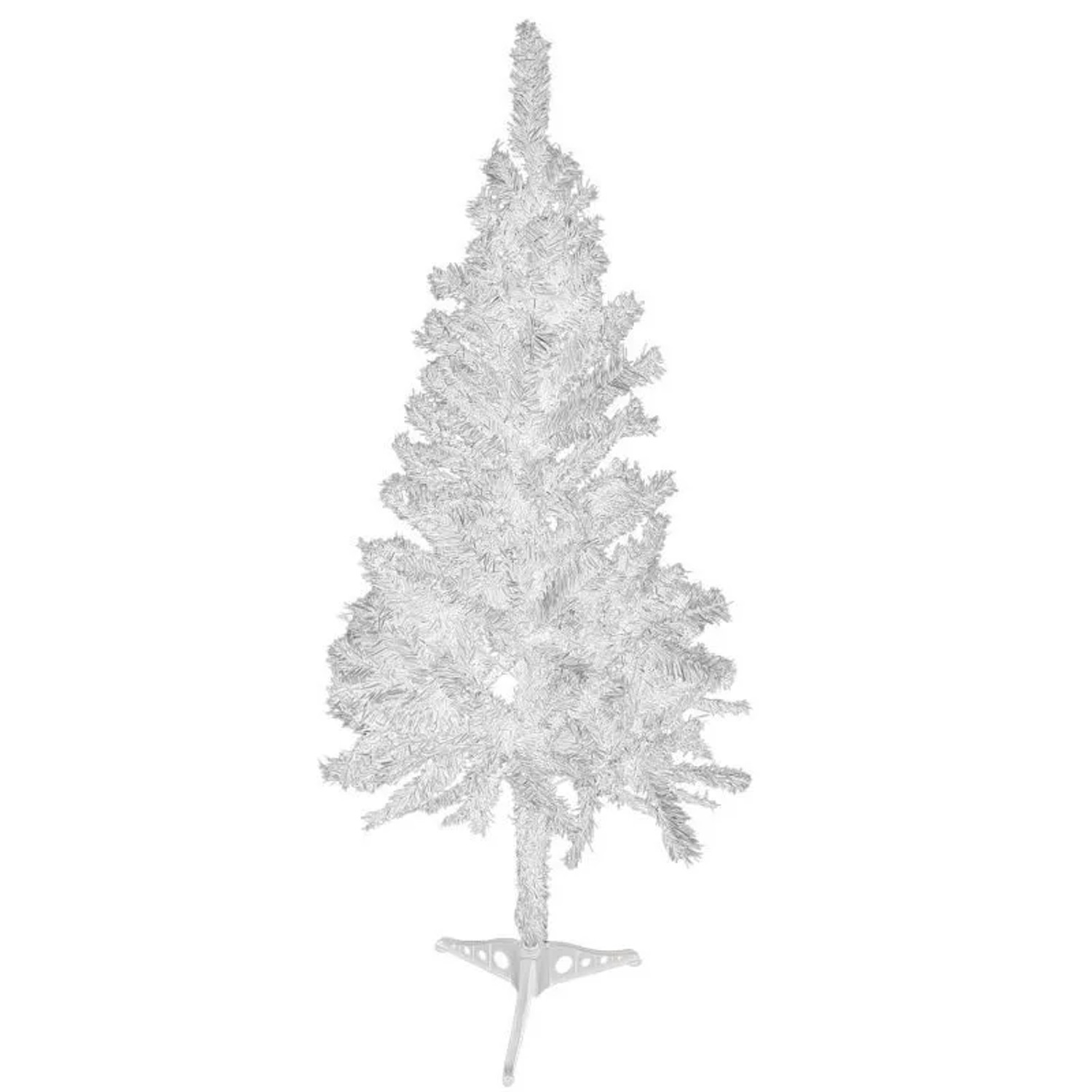 LEX Künstlicher Weihnachtsbaum Inkl. Ständer Tannenbaum Christbaum Weiß 120cm