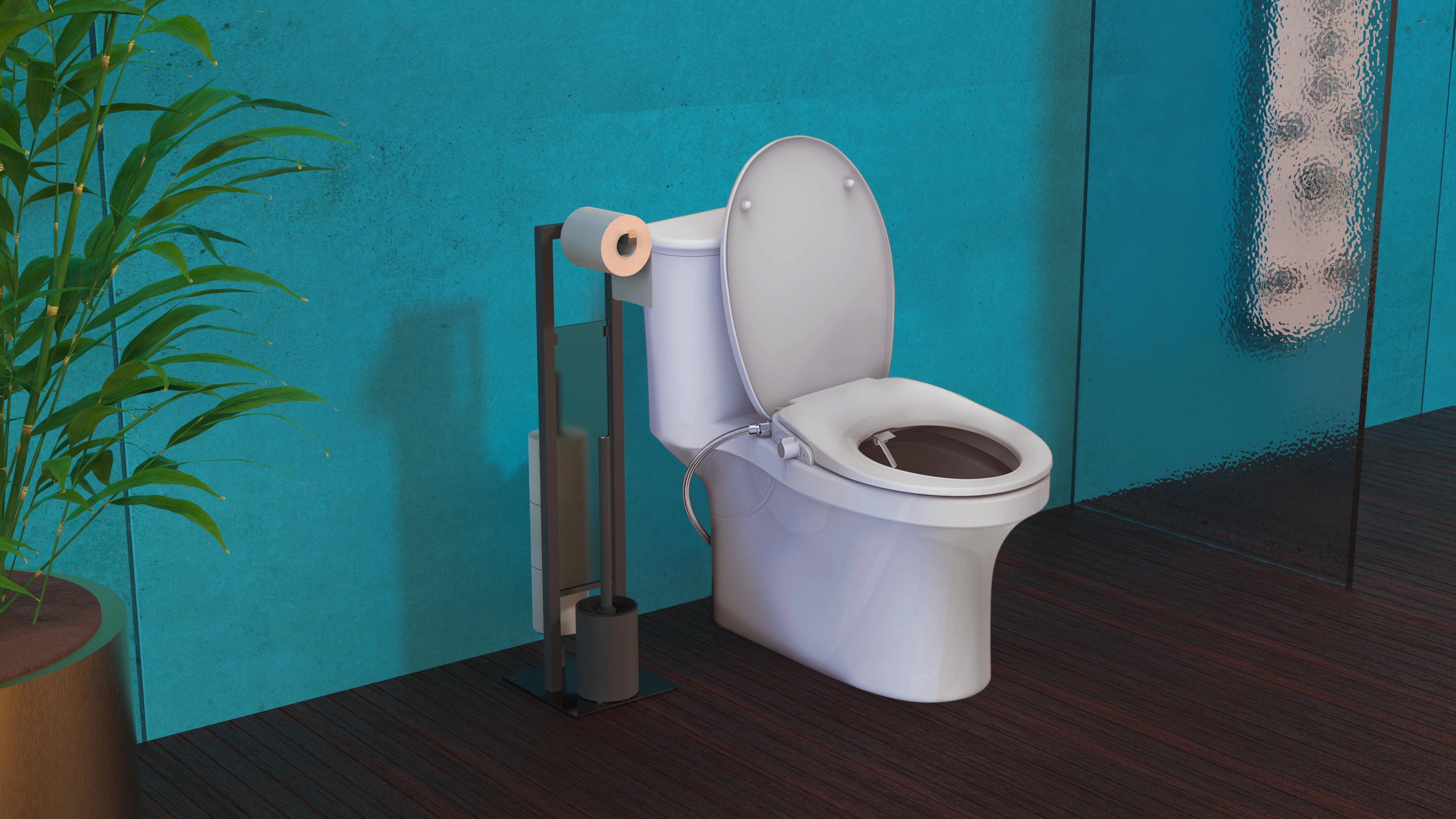 Eisl Dusch WC-Sitz Aufsatz mit Absenkautomatik bei und kaufen OBI Schnellverschluss