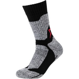 Kübler Pulse Winter Funktionssocke in Schwarz/Anthrazit, Größe 40-43, für optimalen Tragekomfort.