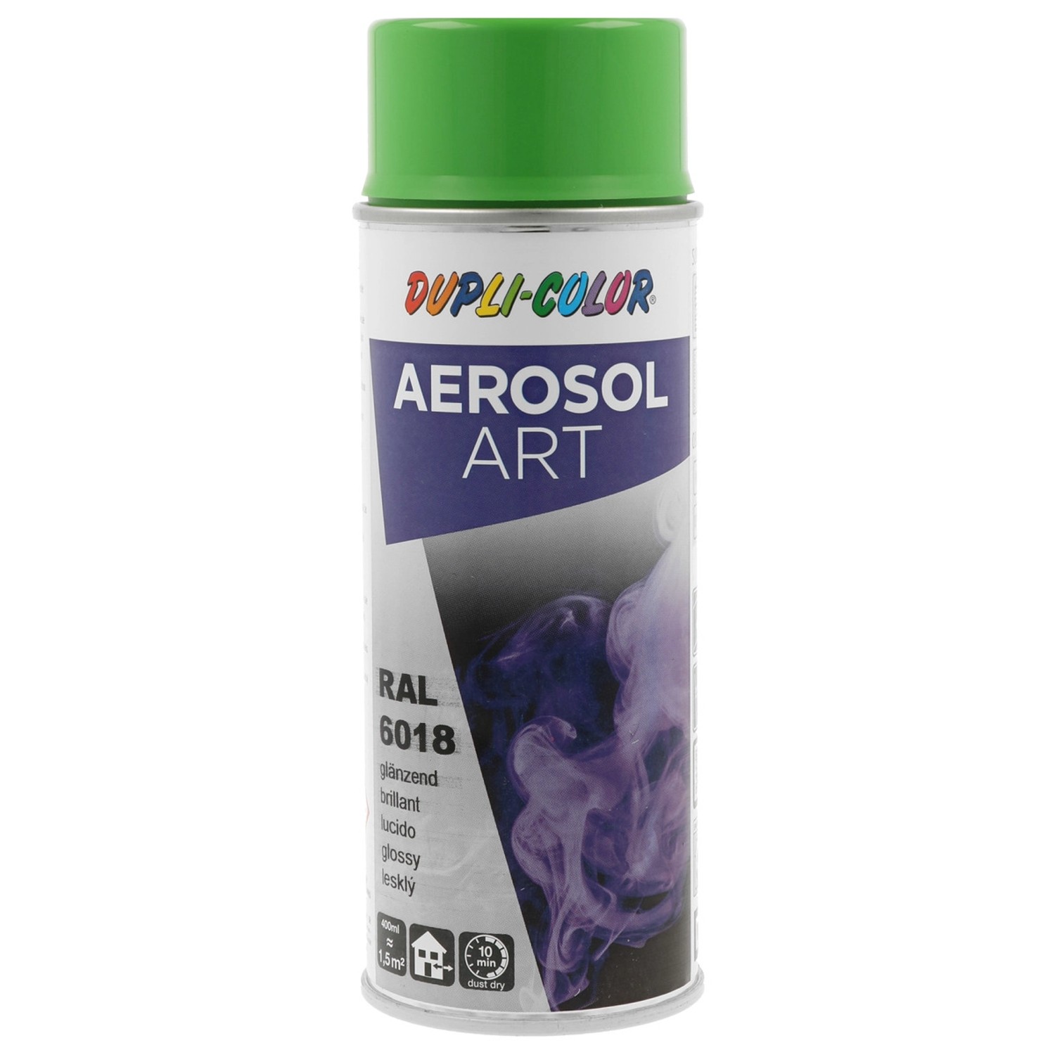Dupli-Color Lackspray Aerosol-Art RAL 6018 Gelbgrün 400 ml