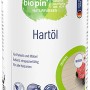 Dose Biopin Hartöl Weiß, seidenglänzend, 750ml für Holzoberflächen im Innenbereich.