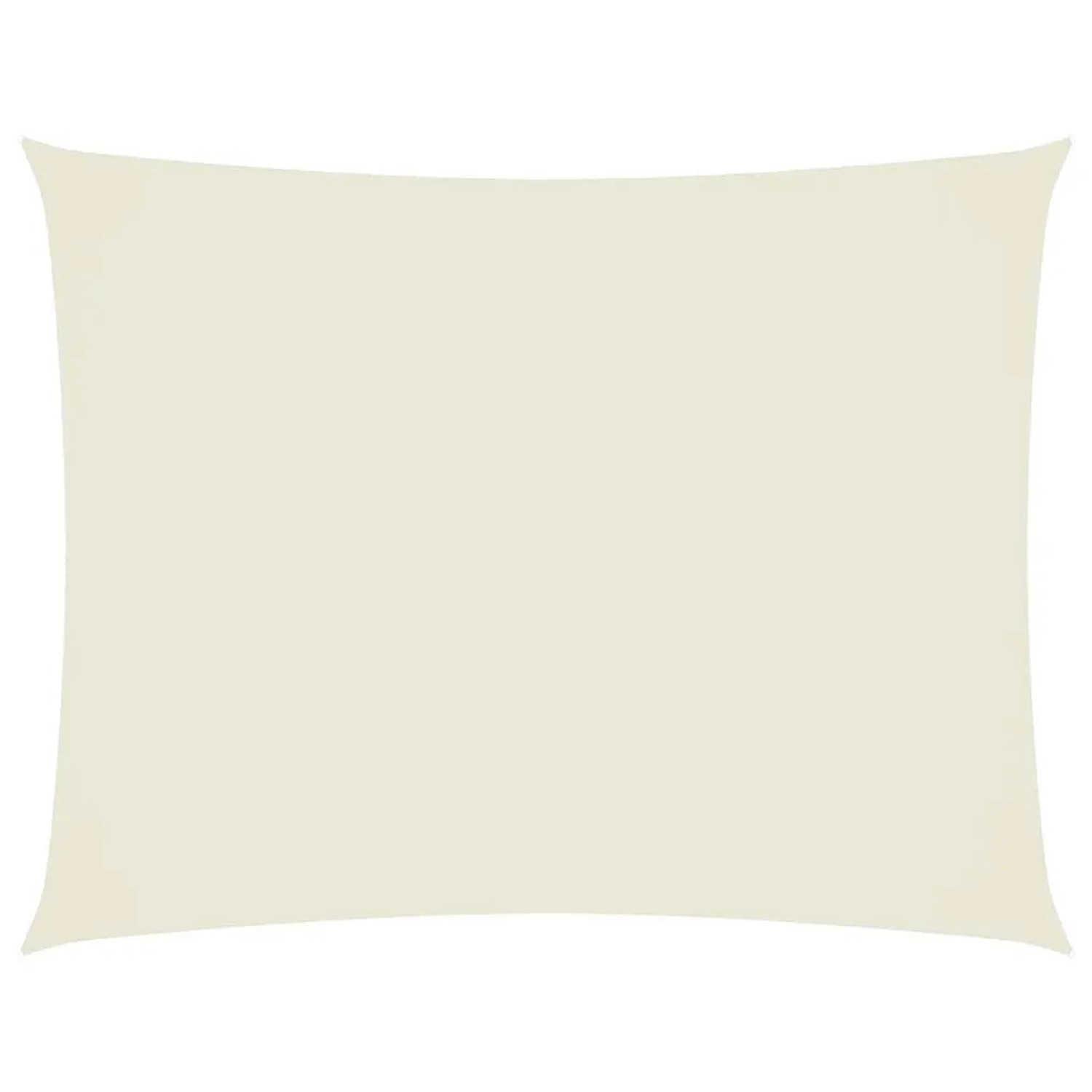 vidaXL Sonnensegel Oxford-Gewebe Rechteckig 2,5x3,5 m Creme 135206