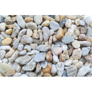 Dachkies Hell-Bunt, 16-32 mm, ideal für Dachgestaltung und Gabionenfüllung.