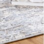 Moderner Kurzflor Teppich „MeGusta Clara“ in Taupe (200x290 cm) mit Used-Look und 3D-Effekt.