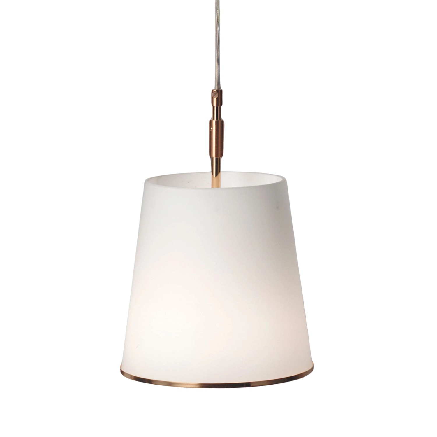 Orion Leuchten Hängeleuchte Konus 20 cm Messing Gold 1 x E27 günstig online kaufen