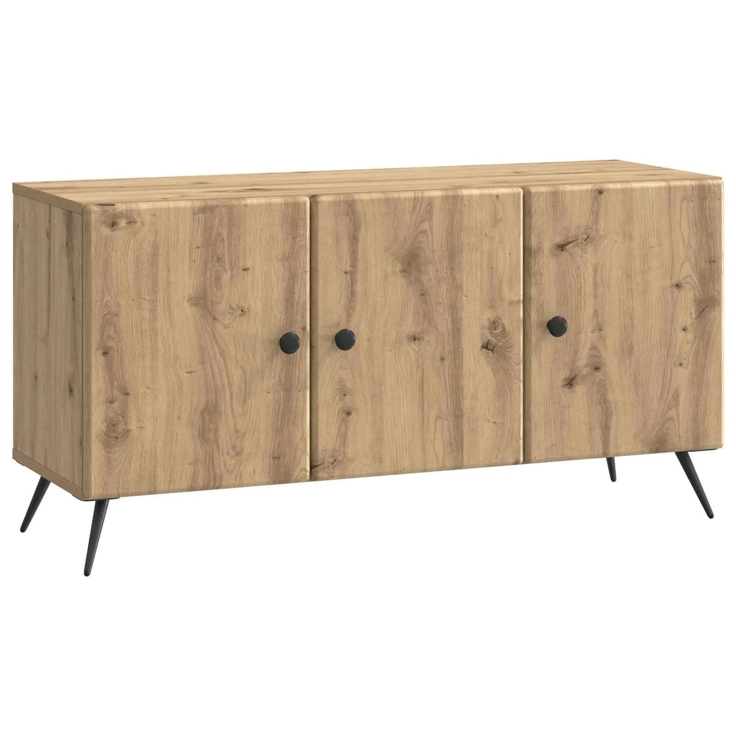 vidaXL TV-Schränk Artisan-Eiche 99 x 34,5 x 50 cm Holzwerkstoff 895644