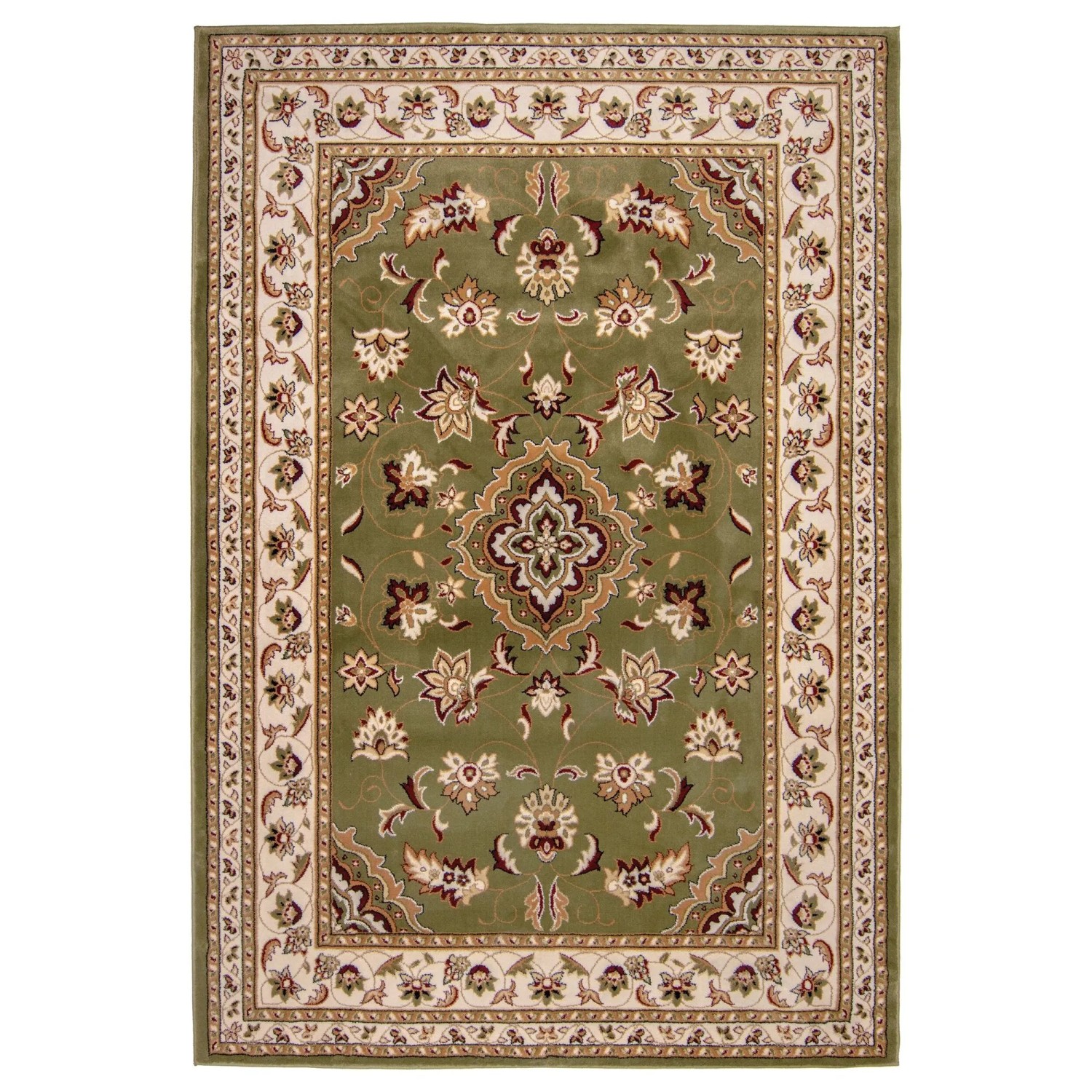 Flair Rugs Vintageteppich Sherborne 160 cm x 230 cm Grün