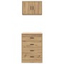 vidaXL Garagenschränke 2 Stk Artisan-Eiche Holzwerkstoff 3328340_5