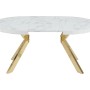 Vente-unique Essgruppe Komoni Weiß  Goldfarben 220 cm  120 cm_4