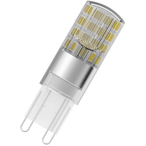 Osram LED Lampe G9 Kapsel, 2,6W, klar, Warmweiß, 3er-Pack