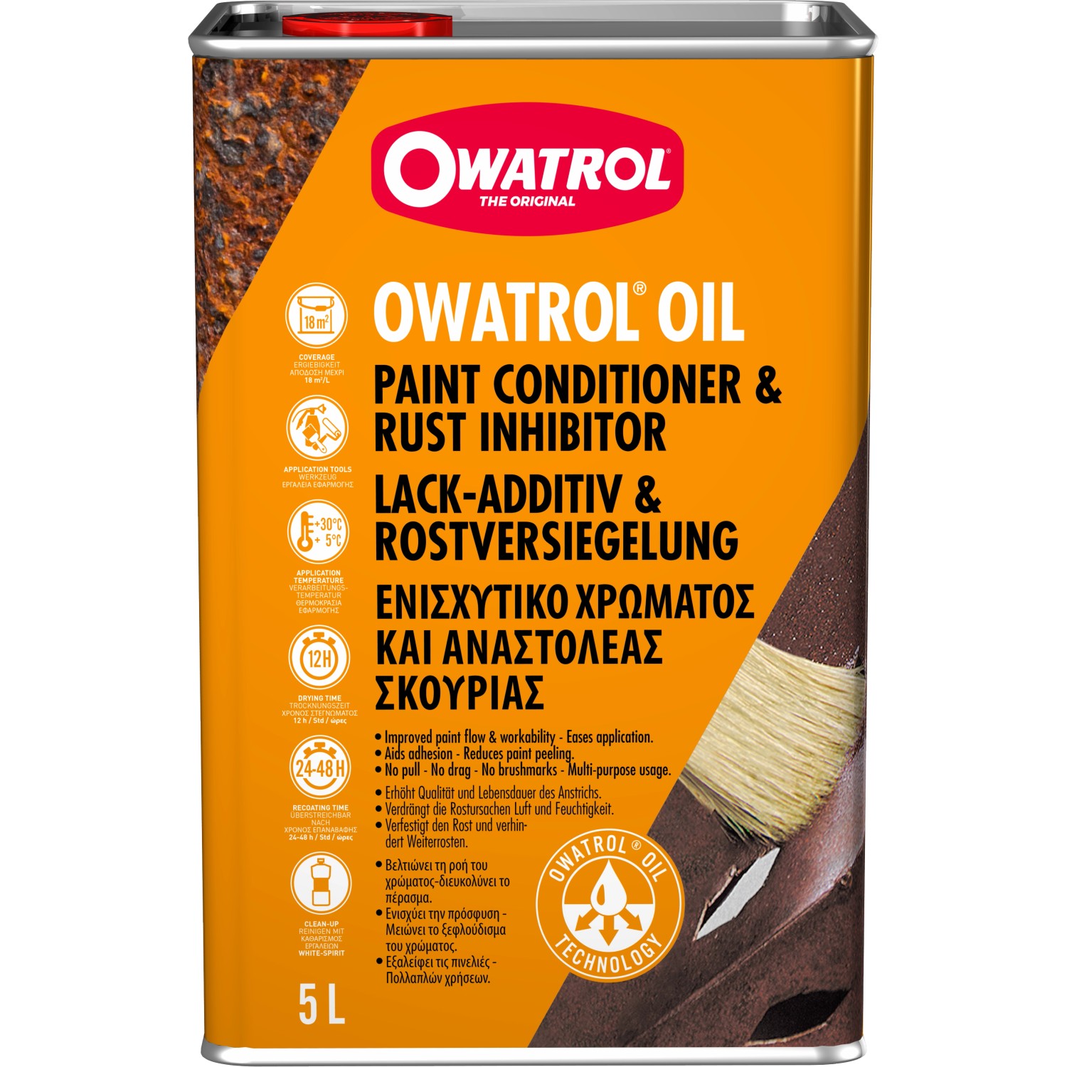 OWATROL OIL Rostschutz Öl Grundierung Auto Kfz Metall 5 l