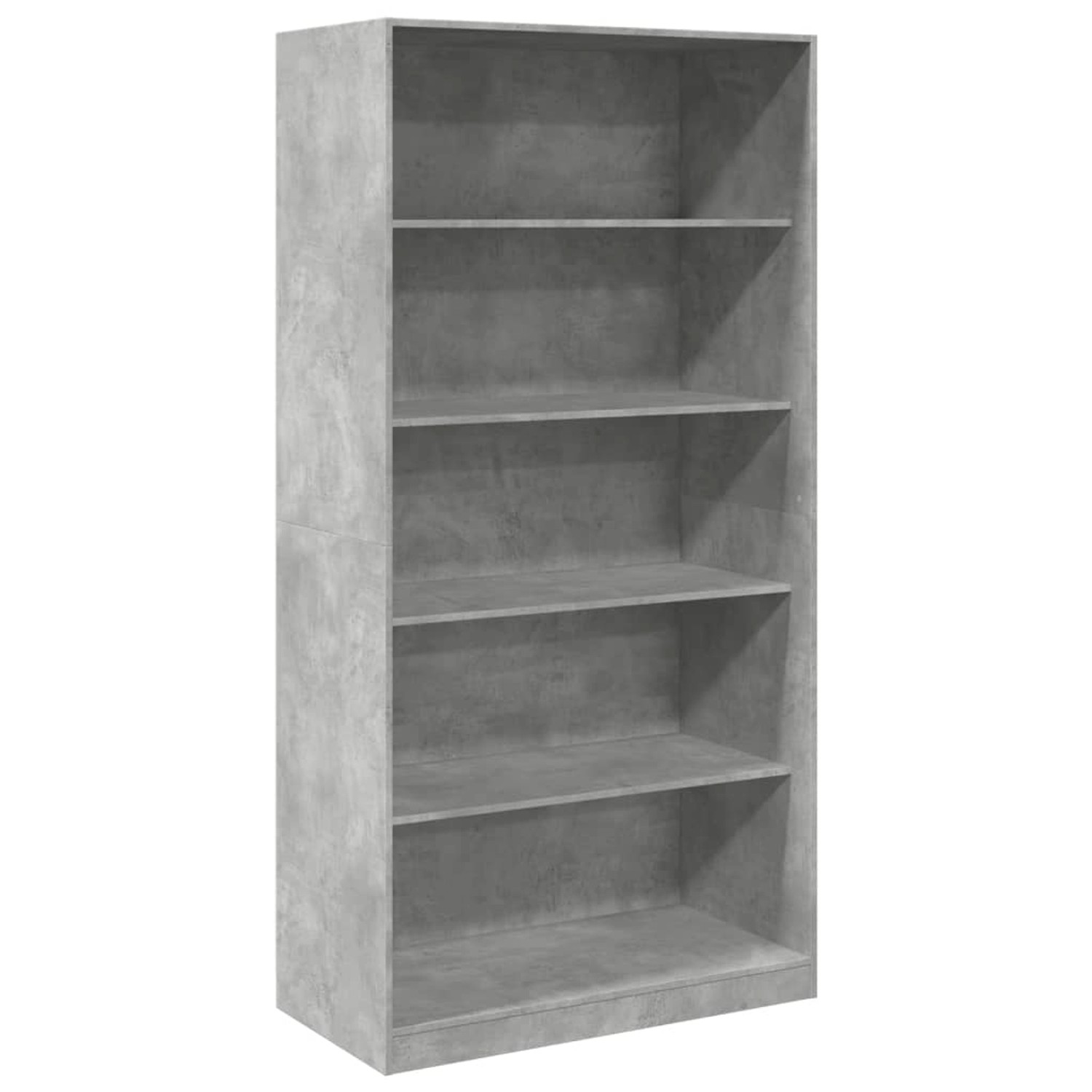 vidaXL Kleiderschrank Betongrau 100x50x200 cm Holzwerkstoff Modell 3 günstig online kaufen