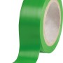 Grünes Isolierband aus dem 6er-Set, 4,5 m x 15 mm, für Elektroinstallationen.