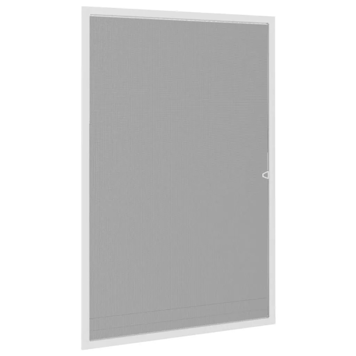 vidaXL Insektenschutz für Fenster Weiß 80x120 cm 153830