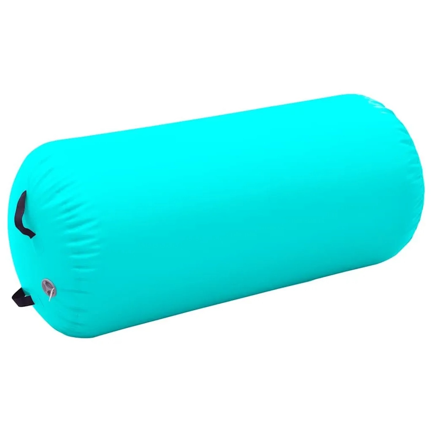 vidaXL Aufblasbare Gymnastik-Rolle mit Pumpe 120x75 cm PVC Grün 92716