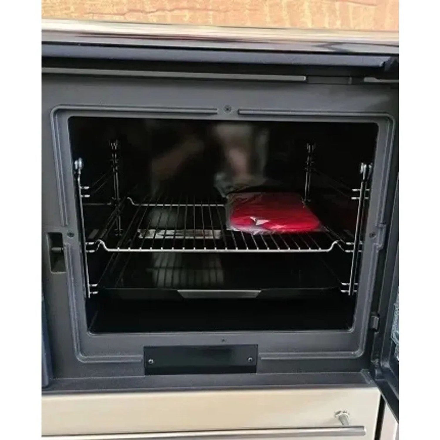 Plamen Küchenofen Holzherd 850 Glas Creme Rechte Version und 8 kW_5