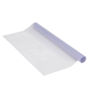 Venilia Fensterfolie Klarglas, 90 cm x 15 m Rolle, statisch haftend für mehr Privatsphäre.