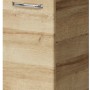 Pelipal Trentino Unterschrank, Teil des Badmöbel-Sets, Eiche Riviera quer, mit Schublade und Tür.