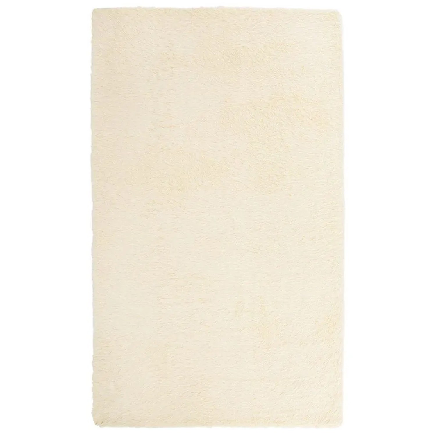 vidaXL Teppich Shaggy Hochflor NAVARRA Creme 60x100 cm Polyester 4102807 günstig online kaufen