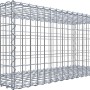 Gabiona Gabionenkorb, 40x100x40 cm, Maschenweite 5x5 cm, Drahtkorb für Einfassungen und Mauersysteme.
