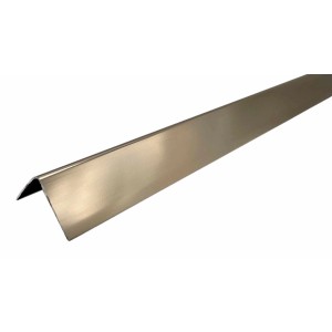 Colortree Aluminium Außenecke, Rose-Gold eloxiert, 2m, 90 Grad Winkelprofil für Paneele.