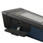 Detailaufnahme: PCE Instruments Anemometer VA 11 mit USB-Anschluss und geöffneter Schutzklappe.