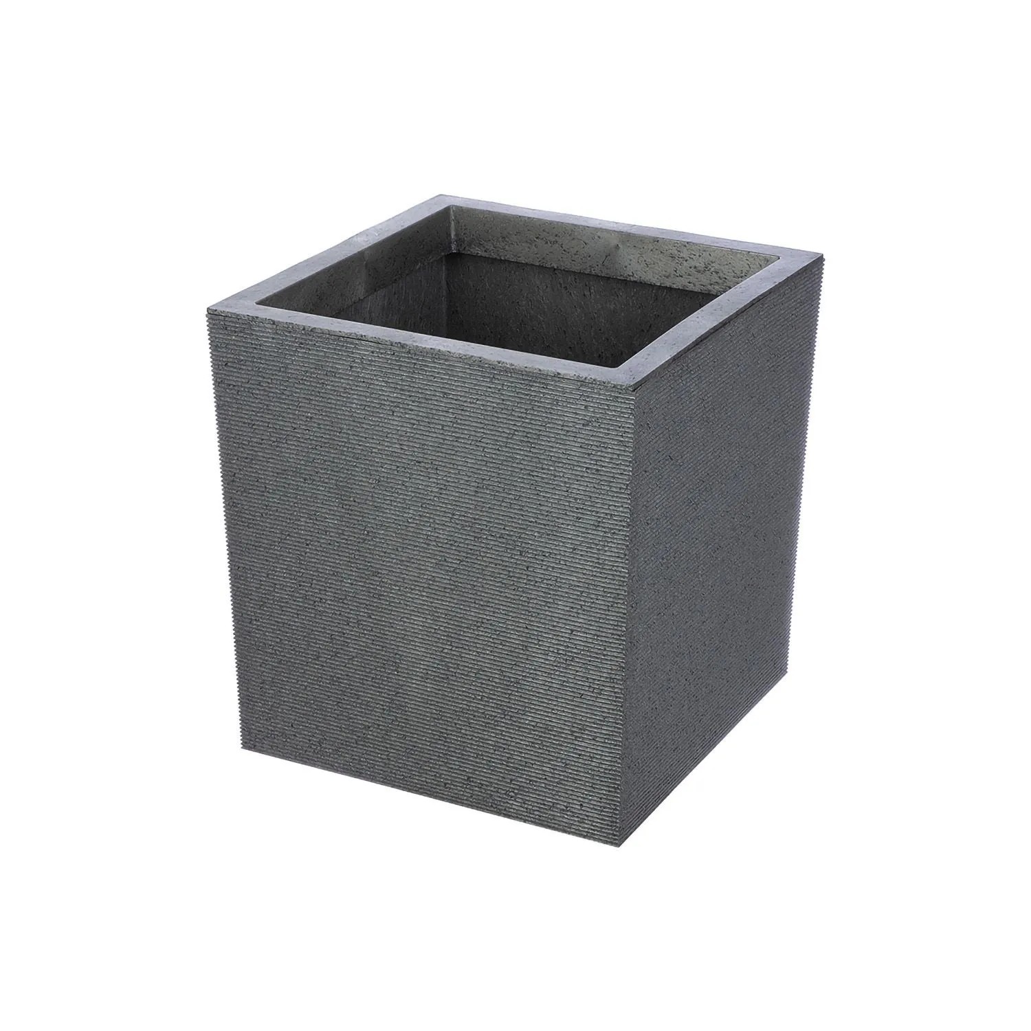 Gilde Pflanzgefäß Horizon Grau 36 cm x 34 cm
